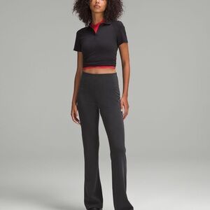 Lululemon Athletica Black Ribbed Pants